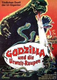 Постер Годзилла против Мотры