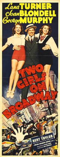 Постер Две девушки на Бродвее