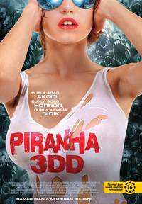 Постер Пираньи 3DD