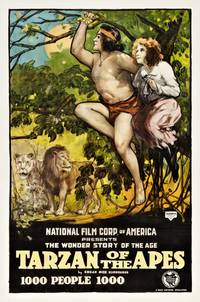 Постер Тарзан, приемыш обезьян