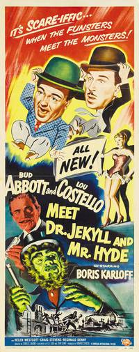 Постер Эбботт и Костелло встречают доктора Джекилла и мистера Хайда