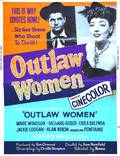 Постер из фильма "Outlaw Women" - 1