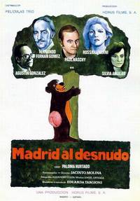 Постер Обнаженный Мадрид