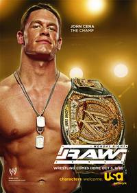 Постер WWE RAW