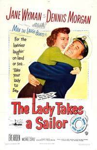 Постер The Lady Takes a Sailor