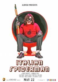 Постер Итальянский Спайдермен