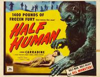 Постер Half Human: The Story of the Abominable Snowman