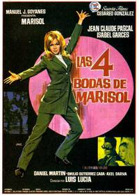 Постер Las 4 bodas de Marisol