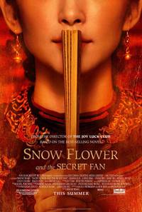 Постер Снежный цветок и заветный веер