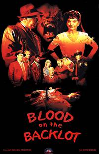 Постер Blood on the Backlot