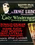 Постер из фильма "Веер леди Уиндермир" - 1