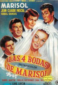 Постер Las 4 bodas de Marisol