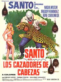 Постер Santo contra los cazadores de cabezas