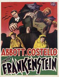 Постер Эбботт и Костелло встречают Франкенштейна