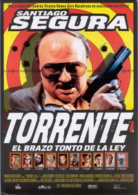 Постер Торренте, глупая рука закона