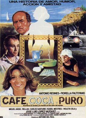 Café, coca y puro