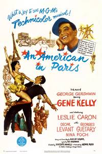 Постер Американец в Париже