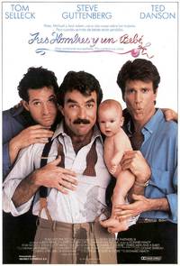 Постер Трое мужчин и младенец