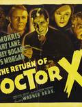 Постер из фильма "Возвращение доктора X" - 1