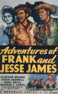 Постер Adventures of Frank and Jesse James