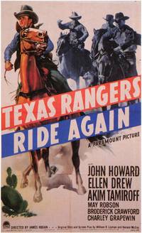 Постер Техасские рейнджеры снова в седле