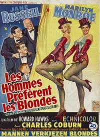 Постер Джентльмены предпочитают блондинок