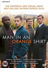 Постер Мужчина в оранжевой рубашке