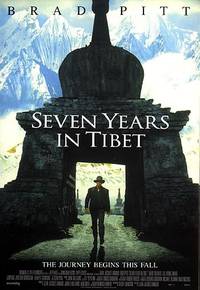 Постер Семь лет в Тибете