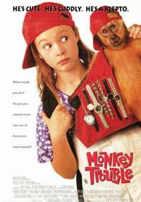 Постер Неприятности с обезьянкой