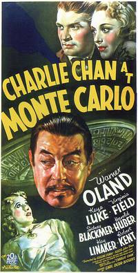 Постер Чарли Чан в Монте Карло