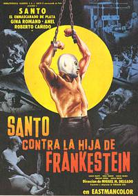 Постер Santo vs. la hija de Frankestein