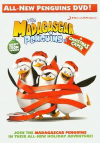 Постер Пингвины из Мадагаскара в рождественских приключениях