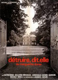 Постер Détruire dit-elle