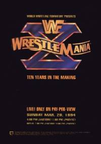 Постер WWF РестлМания 10