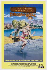 Постер Дикарка-нимфоманка в аду у динозавров