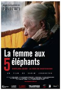 Постер Женщина с пятью слонами