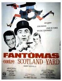 Постер Фантомас против Скотланд-Ярда