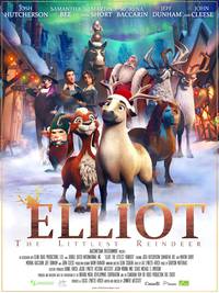 Постер Эллиот – самый маленький олень Санты