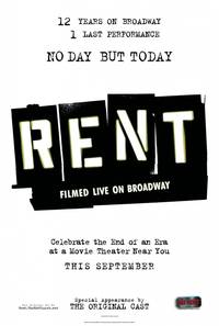 Постер Rent: Filmed Live on Broadway