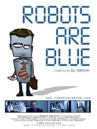 Постер Robots Are Blue