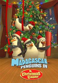 Постер Пингвины из Мадагаскара в рождественских приключениях