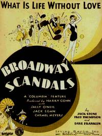 Постер Broadway Scandals