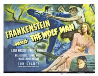 Постер Франкенштейн встречает Человека-волка