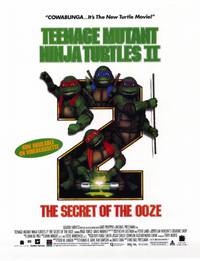 Постер Черепашки-ниндзя 2: Тайна изумрудного зелья