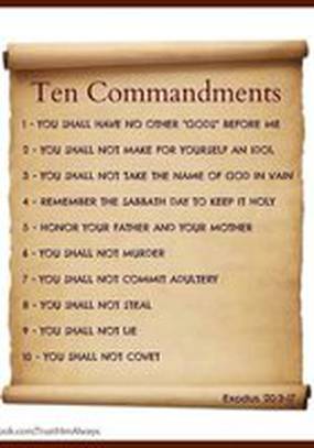 Ten Commandments