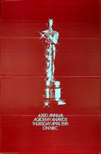 Постер 43-я церемония вручения премии «Оскар»