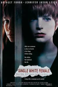 Постер Одинокая белая женщина