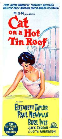 Постер Кошка на раскаленной крыше