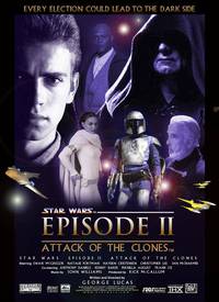 Постер Звездные войны: Эпизод 2 – Атака клонов