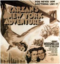 Постер Приключения Тарзана в Нью-Йорке
